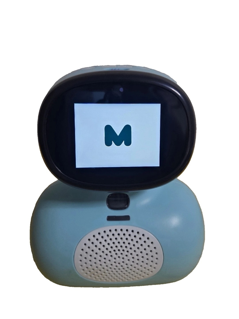 Miko Mini AI Robot EMK401 Aqua Blue STEM Learning GPT Powered w Box Complete